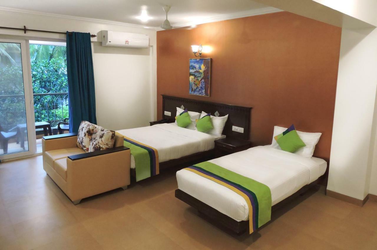 Treebo Premium Dona Eliza, 700 Metres From Calangute Beach Exterior foto